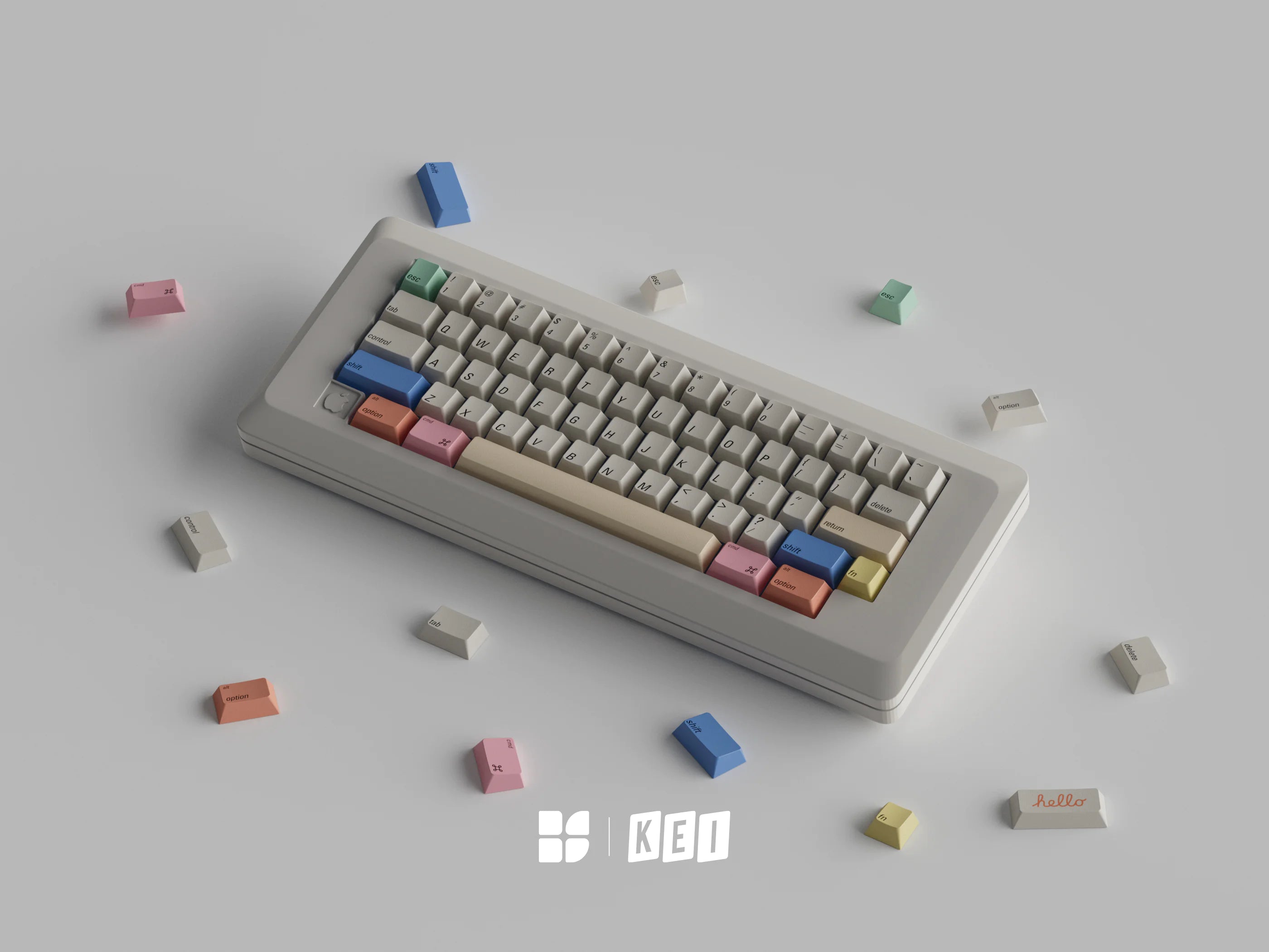 KBS Mac Color Keycaps